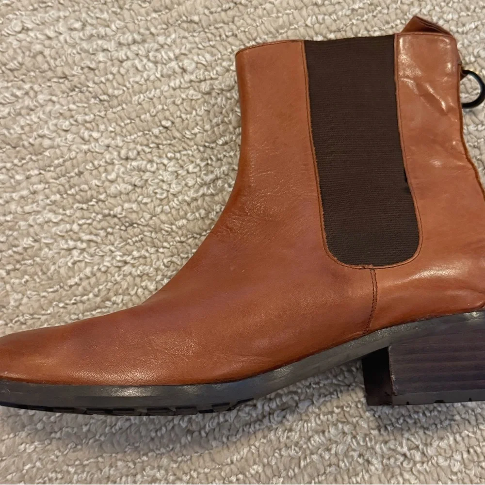 Cole Haan Nike Air Leather Ankle Boots - Picture 4 of 5